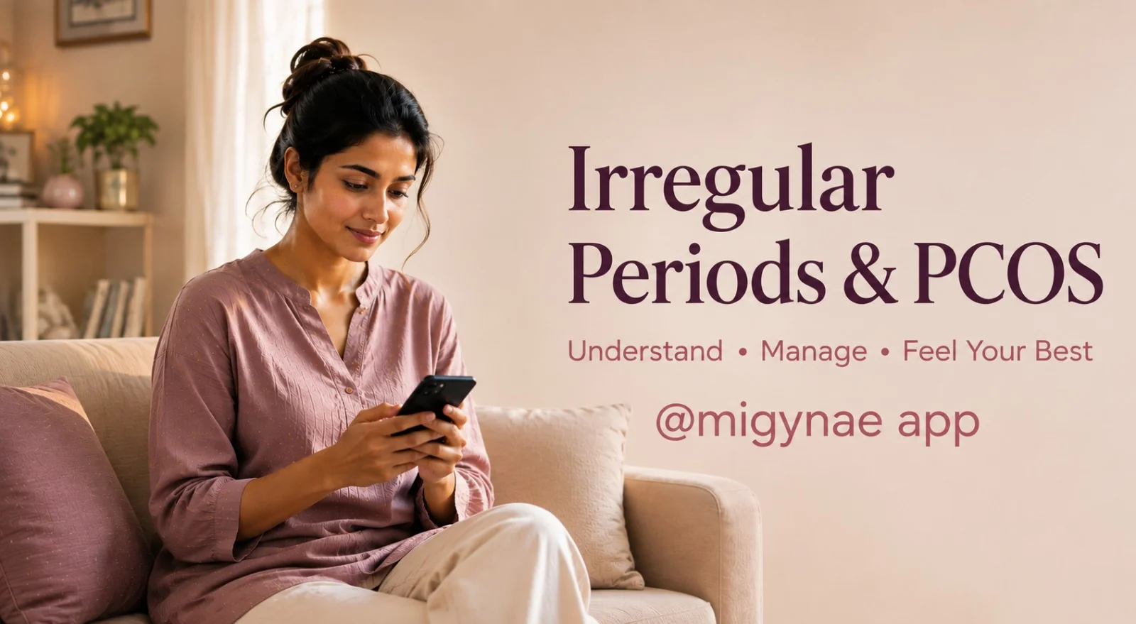 Irregular Periods & PCOS — Understand, Manage and Feel Your Best with MiGynae